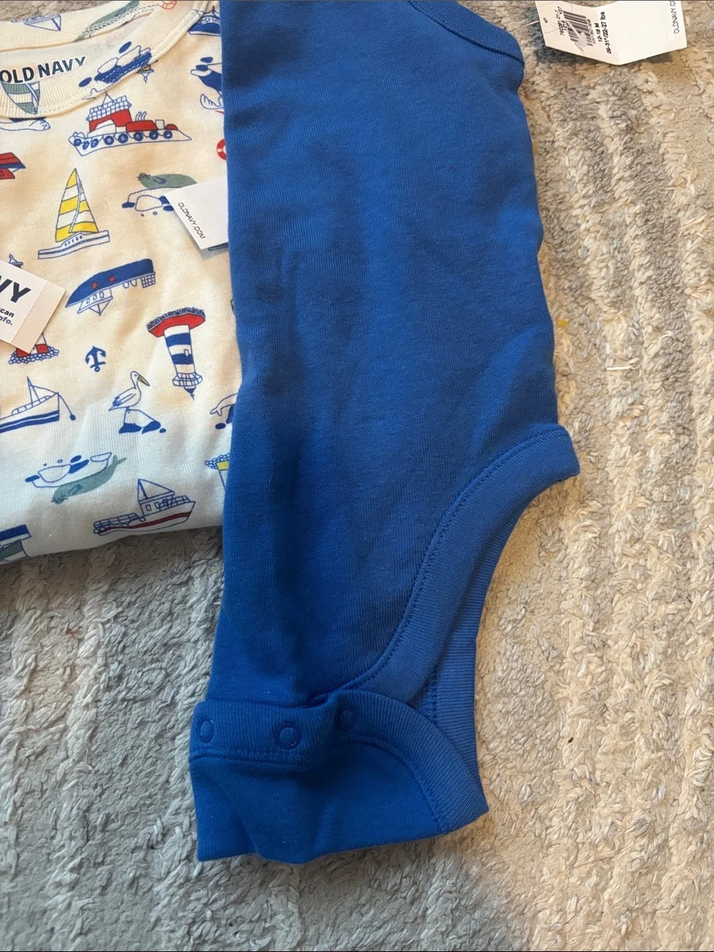 NWT - Old Navy Red, Cream & Blue Kids Tank Top Set - 12-18 months